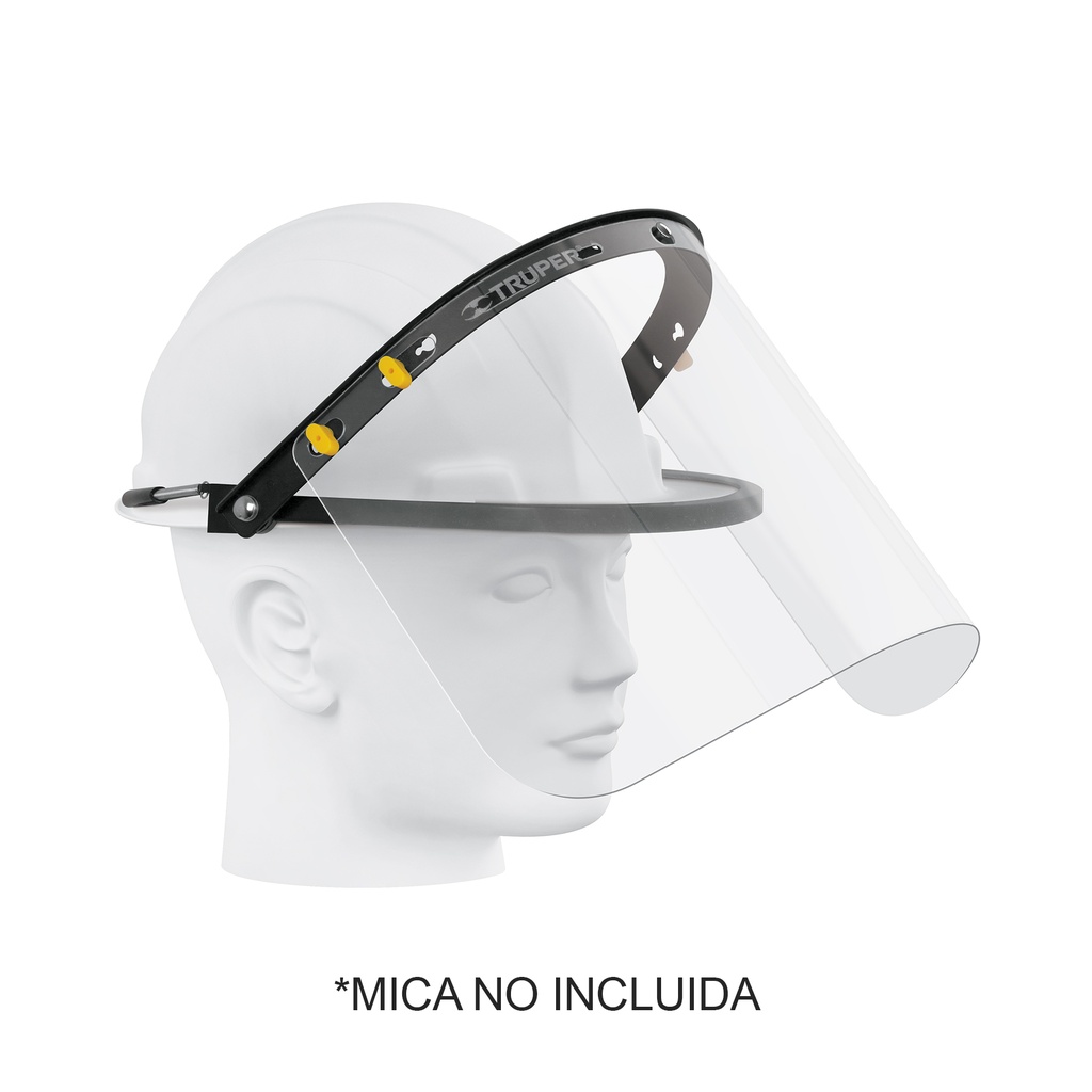 Adaptador de protector facial para casco
