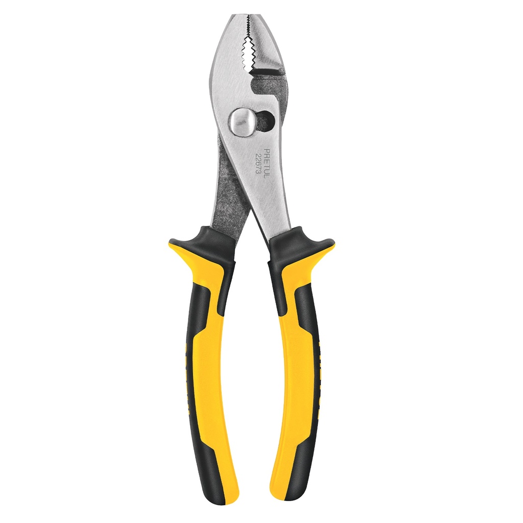 Alicate de mecánico 8" mango Comfort Grip, Pretul