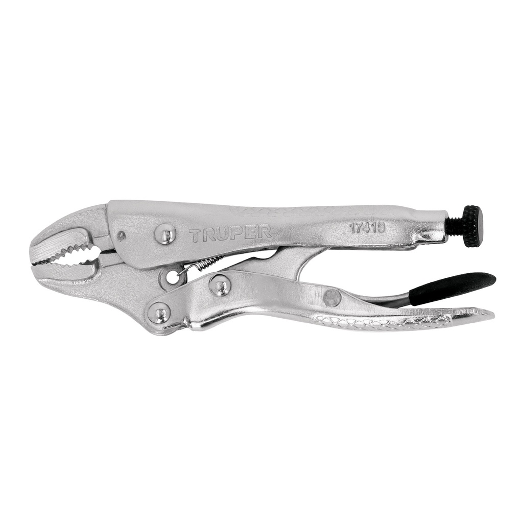 Alicate de presion 4" mordaza curva, Truper