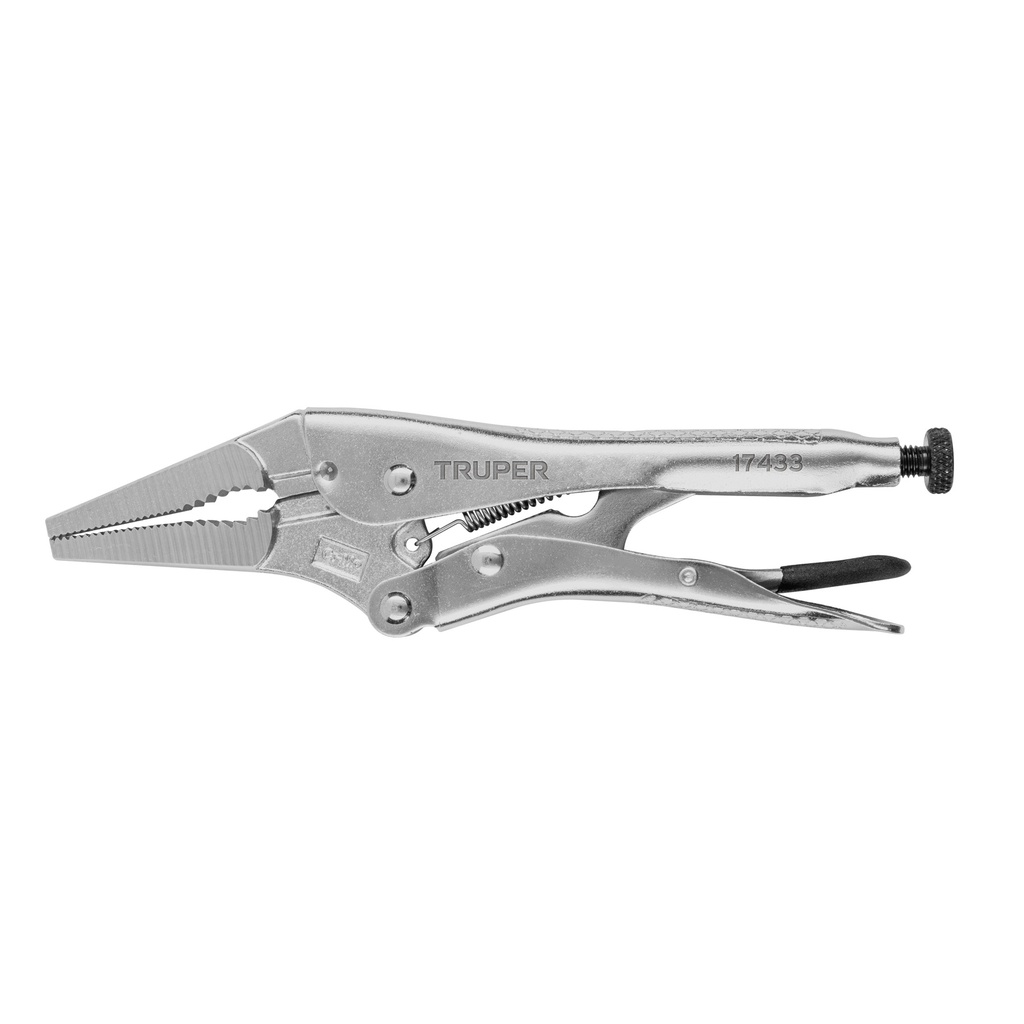 [17433] Alicate de presion 9" punta larga, Truper