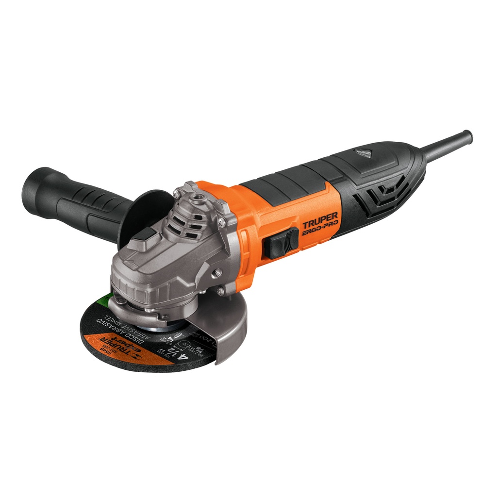 [100735] Amoladora ERGO PRO 4-1/2" de 850 W, 220 V, Truper