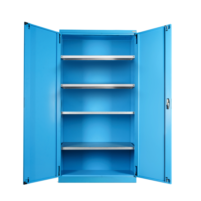 [FAA130001 04] Armario Metálico AZUL | 1023x400x2000h C/4 planos, Storage Compat