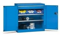 [FAA120052 04] Armario Metalico AZUL | 1023x555x1000hmm 1 cajx2  y 2 estantes, Storage Compat