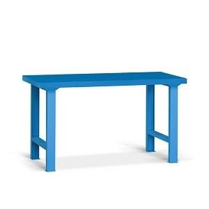 [FBIA34201 04] Banco color Azul - Serie Work | 1500x0800x0840Hmm Madera Multilaminada, Storage Compat