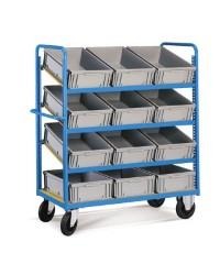 [FCHP20612 04] Carro Compat Azul | sin/cont c/piso+3 niveles, Storage Compat