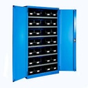Armario Metalico AZUL | 1023x400x2000h C/Contenedores, Storage Compat
