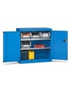 Armario metalico azul | 1023x555x1000 c/ 2 planos s/contenedores, Storage Compat